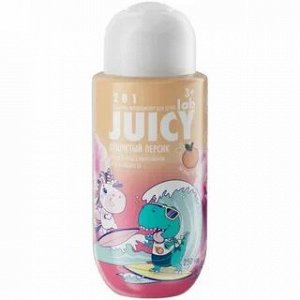 Шампунь-кондиционер детский 2в1 Juicy Lab Peach /Персик, 250 мл