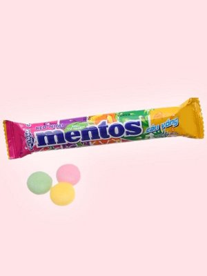 Жевательные конфеты с фруктовыми вкусами Mentos Rainbow 10 гр
