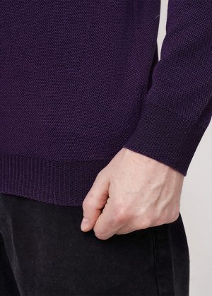 Джемпер. Цвет: т.фиолетовый