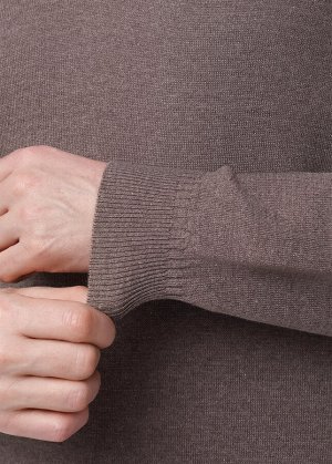 Джемпер. Цвет: меланж бежевый