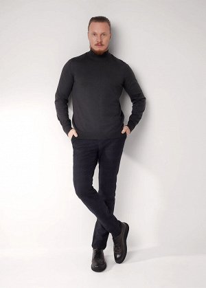 Джемпер. Цвет: меланж т.серый