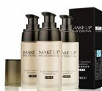 081218 (№3 темный бежевый) LAIKOU MAKE UP PROFESSIONAL Корректирующая тональная основа, 40мл,12шт/уп