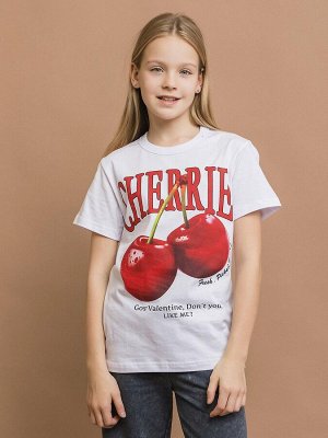 Футболка. Цвет: Белый