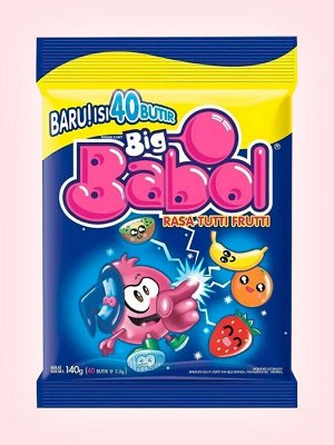 Жевательная резинка Chupa Chups Big Babol Assorted Fruits фруктовый вкус 152 гр