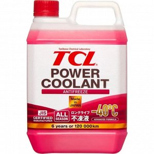 Антифриз TCL Power Coolant, SLLC, розовый, -40°C, 2л, арт. PC2-40R