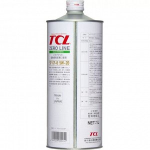 Масло моторное TCL Zero Line 5w20, синтетическое, API SP, ILSAC GF-6A, для бензинового двигателя, 1л, арт. Z0010520SP