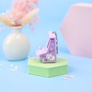 Мини игровой автомат, фиолетовый