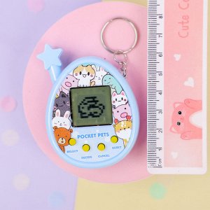 Тамагочи "Pocket pet" Animals, голубой