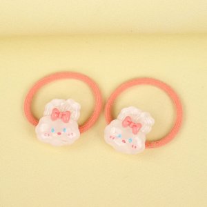 Набор резинок для волос "Sweet  Animals" кролик, 2шт.