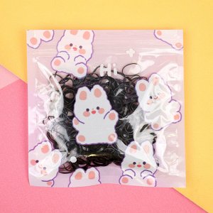 Набор силиконовых резинок для волос "Bunny №1"