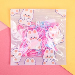 Набор силиконовых резинок для волос "Bunny №10"