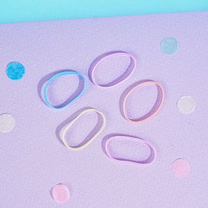 Набор силиконовых резинок для волос "Color №1"