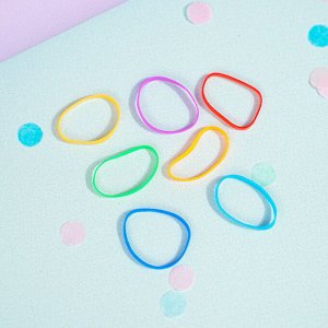 Набор силиконовых резинок для волос "Color №2"
