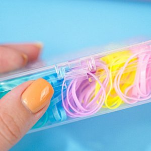 Набор силиконовых резинок для волос "Color №3"