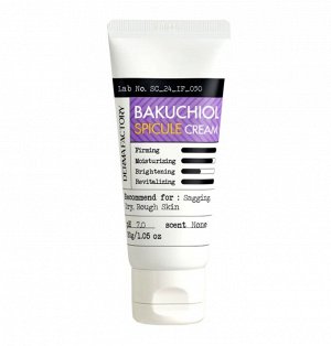 Derma Factory Крем для лица с микроиглами, с витамином E и бакучиолом, 30 мл.