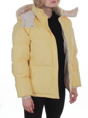 S24-292 YELLOW Куртка зимняя женская (150 гр. холлофайбер)