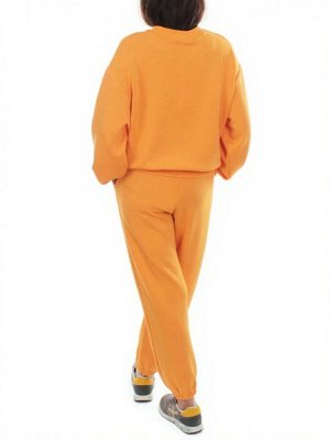 3404/3405 ORANGE Костюм спортивный женский (95% хлопок, 5% эластан)