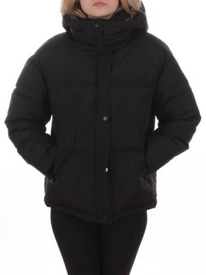 24-232 BLACK Куртка зимняя женская (150 гр. холлофайбер)