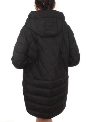 H24-28 BLACK Куртка пуховая облегченная женская (белый утиный пух)
