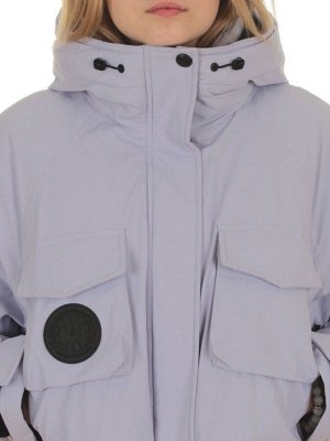 H24-280 LILAC Куртка пуховая женская (белый утиный пух)