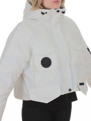 H24-280 WHITE Куртка пуховая женская (белый утиный пух)