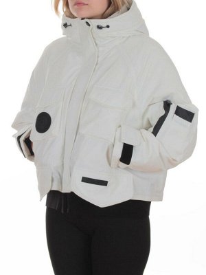 H24-280 WHITE Куртка пуховая женская (белый утиный пух)