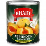 Абрикосы половинки в легком сиропе 420 гр ж/б