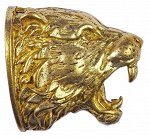 Навершие для ножа латунное Литье М - 20л голова тигра
