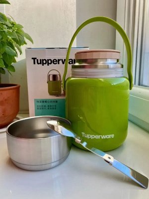 Термос для еды (1 л) с ложечкой 1шт - Tupperware®.