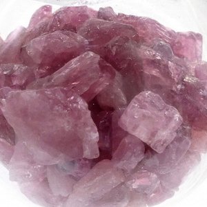 Кулон Шар с крошкой из турмалина розового 20мм
