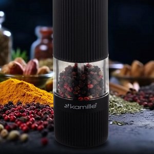 Электрическая мельница для перца с подсветкой