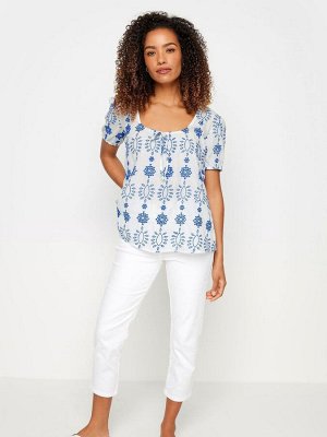 Блузки M&Co из 100% хлопка с вышивкой ришелье