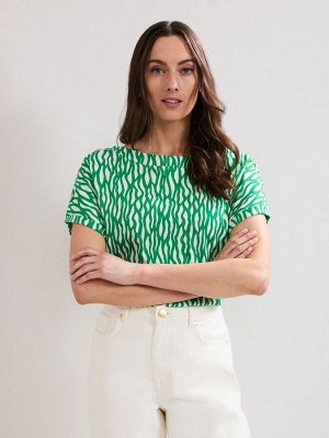 Топ с принтом Phase Eight Suzie