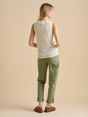 Вязаный топ с пуговицами Brakeburn Pointelle