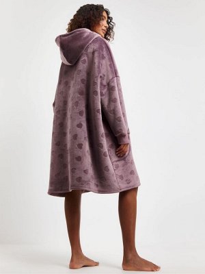 Платье-футляр с капюшоном Simply Be Oversize Pretty Secrets из жаккарда
