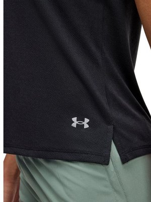 Черная футболка с коротким рукавом и принтом «Under Armor Launch Camo»