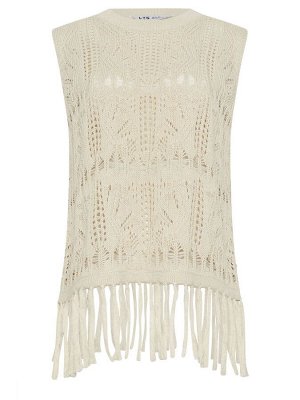 Длинный жилет Tall Sally Longline Crochet