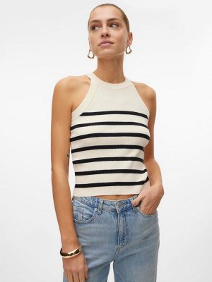 Трикотажный топ без рукавов VERO MODA