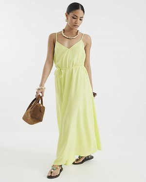 Платье макси без рукавов Petite Lime