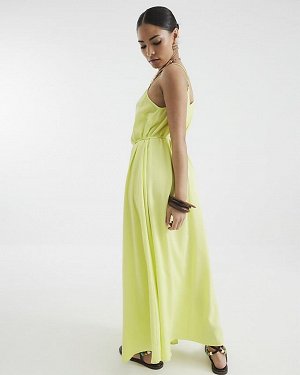 Платье макси без рукавов Petite Lime