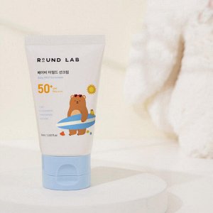 ROUND LAB Детский солнцезащитный крем / Baby Mild Sunscreen SPF50+ PA++++, 60 мл