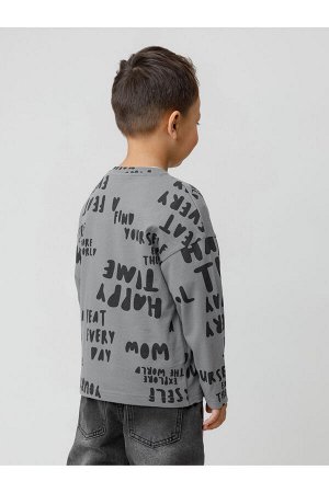 Лонгслив(Осень-Зима)+boys (темно-серый 4015 Н028 к594)