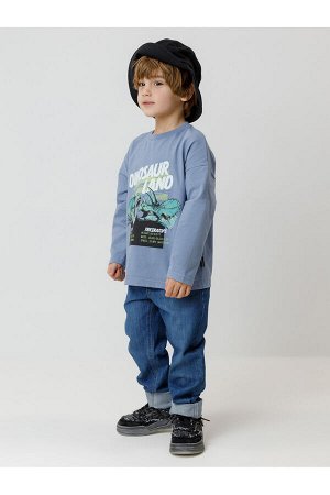 Лонгслив(Осень-Зима)+boys (синий 3926 к614)