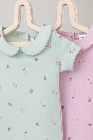Набор полукомбинезон(Весна-Лето)+baby (мини розочки)