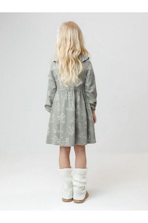 Платье(Осень-Зима)+girls (лесной туман, обитатели леса к581)
