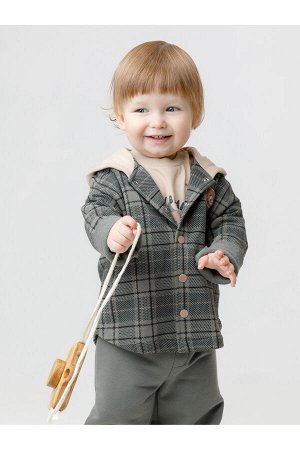 Рубашка(Осень-Зима)+boys (пряный базилик, клетка к648)