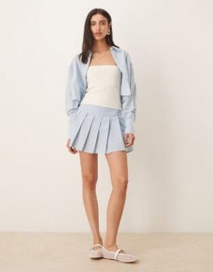 топ Удлиненный топ без бретелек ASOS DESIGN из чесаного хлопка кремового цвета (ASOS DESIGN – Tr?gerloses Longline-Oberteil aus angerauter Baumwolle in Cremewei?) Топы от ASOS DESIGN * Простой дизайн 