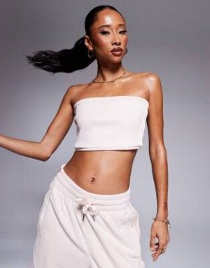 топ adidas Originals – Hyper Femme – топ без бретелек розового цвета (adidas Originals – Hyper Femme – Tr?gerloses Oberteil in Rosa) Топы от adidas Originals * Варианты верхней половины * Модель бандо