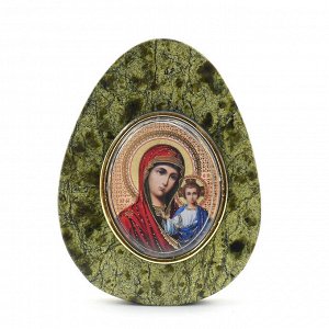 Яйцо из серпентенита Казанская БМ, 80*30*105мм