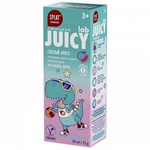 СПЛАТ Зубная паста JUICY LAB АРБУЗ со фтором /55